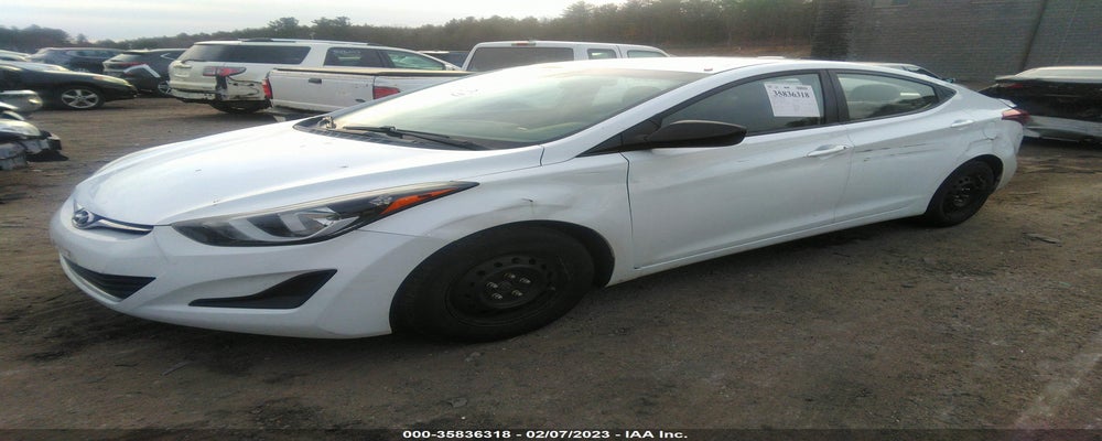5NPDH4AE7GH758345 2016 HYUNDAI ELANTRA photo no. 2