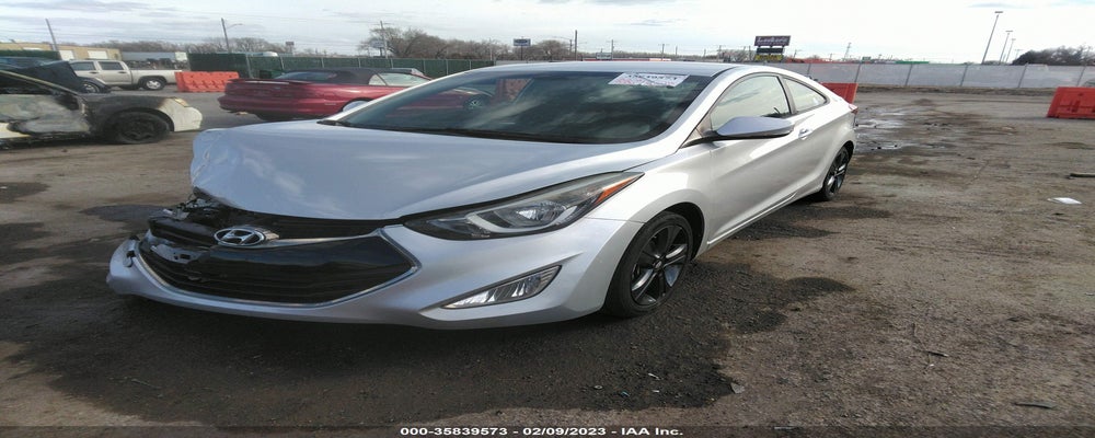 KMHDH6AH1EU028533 2014 HYUNDAI ELANTRA COUPE photo no. 2