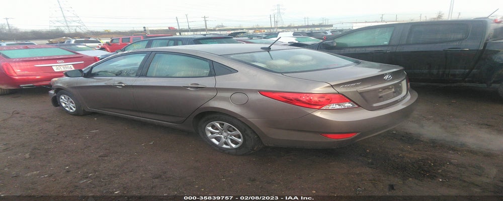 KMHCT4AE7DU447442 2013 HYUNDAI ACCENT photo no. 3