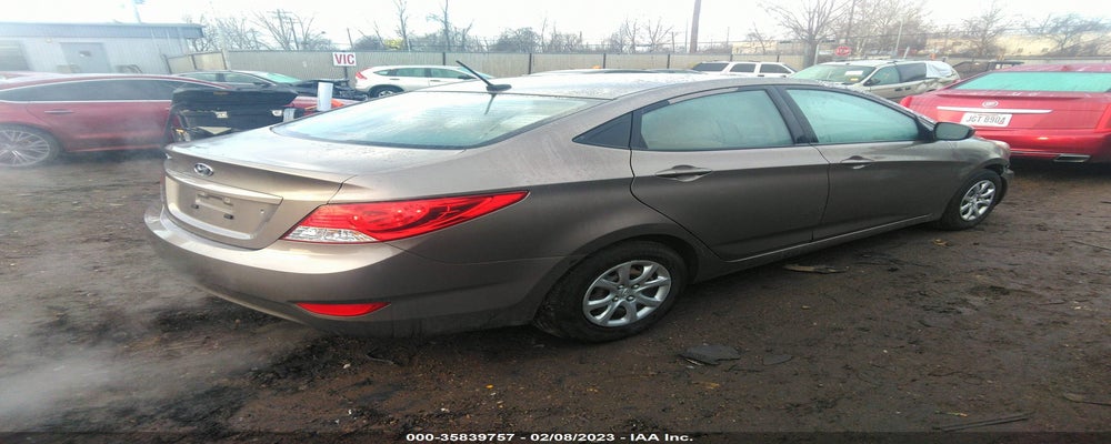 KMHCT4AE7DU447442 2013 HYUNDAI ACCENT photo no. 4