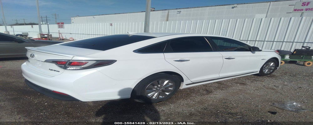 KMHE24L35HA075114 2017 HYUNDAI SONATA HYBRID photo no. 4
