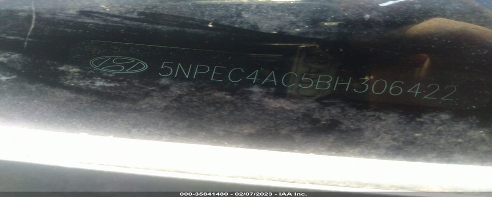 5NPEC4AC5BH306422 2011 HYUNDAI SONATA photo no. 9