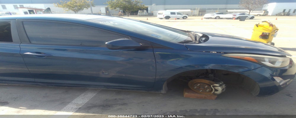 KMHDH4AEXFU330768 2015 HYUNDAI ELANTRA photo no. 6