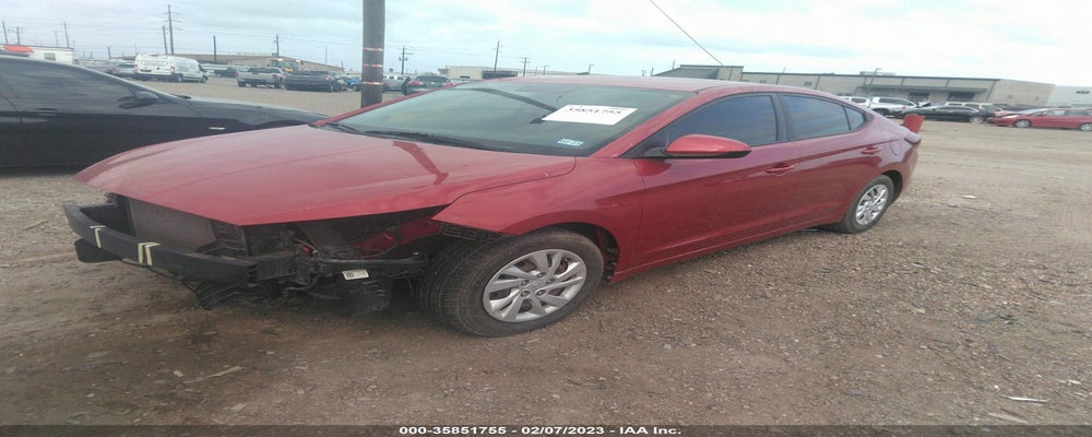 5NPD74LF2KH412396 2019 HYUNDAI ELANTRA photo no. 2