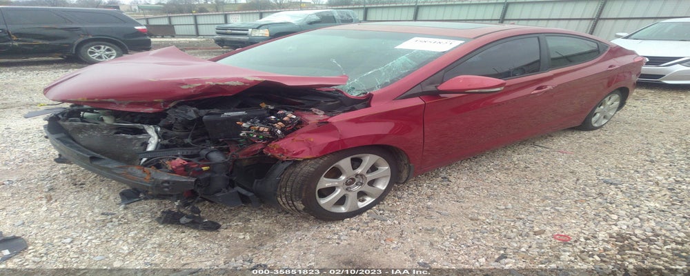 KMHDH4AE0CU460411 2012 HYUNDAI ELANTRA photo no. 2