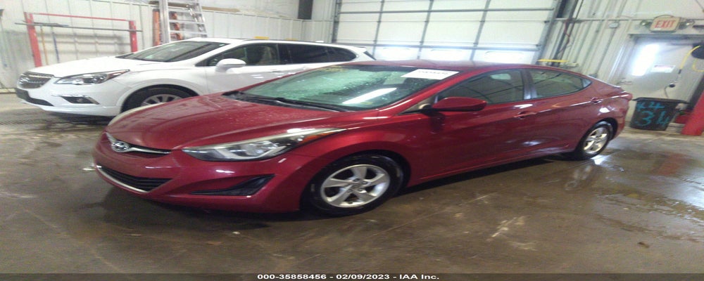 5NPDH4AE5EH461989 2014 HYUNDAI ELANTRA photo no. 2