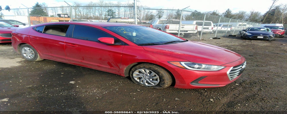 KMHD74LF7HU406393 2017 HYUNDAI ELANTRA photo no. 2