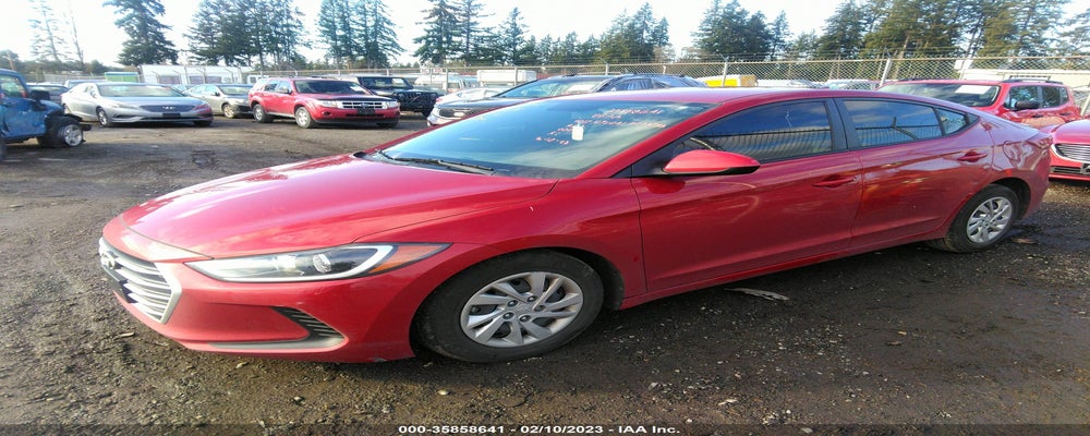 KMHD74LF7HU406393 2017 HYUNDAI ELANTRA photo no. 2