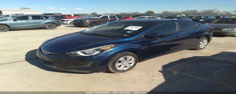 5NPDH4AE2GH713927 2016 HYUNDAI ELANTRA photo no. 2