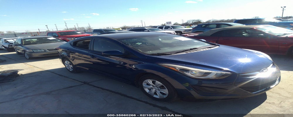 5NPDH4AE2GH713927 2016 HYUNDAI ELANTRA photo no. 6