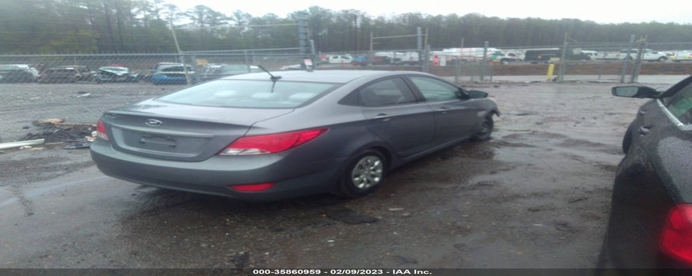 KMHCT4AE1FU907634 2015 HYUNDAI ACCENT photo no. 4