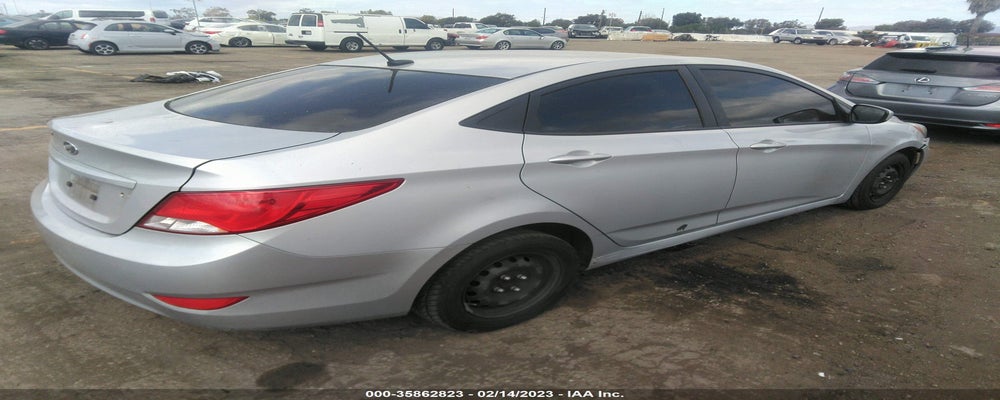 KMHCT4AE1FU919427 2015 HYUNDAI ACCENT photo no. 4
