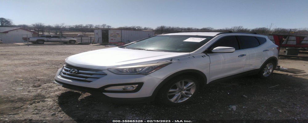 5XYZUDLA7DG001122 2013 HYUNDAI SANTA FE photo no. 2