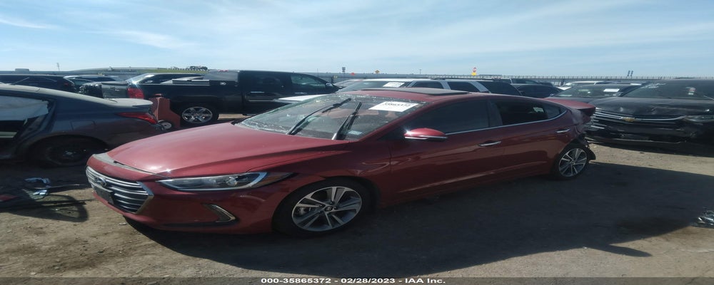 KMHD84LF5HU065749 2017 HYUNDAI ELANTRA photo no. 2