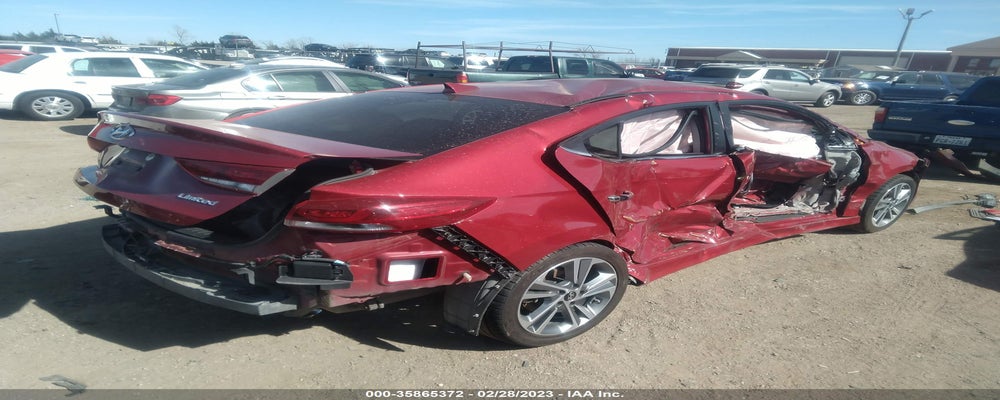 KMHD84LF5HU065749 2017 HYUNDAI ELANTRA photo no. 4