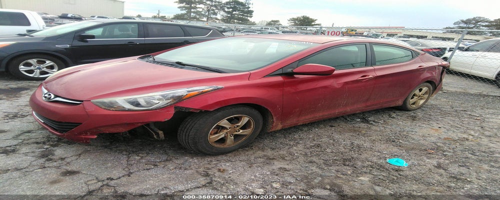5NPDH4AE0EH546366 2014 HYUNDAI ELANTRA photo no. 2