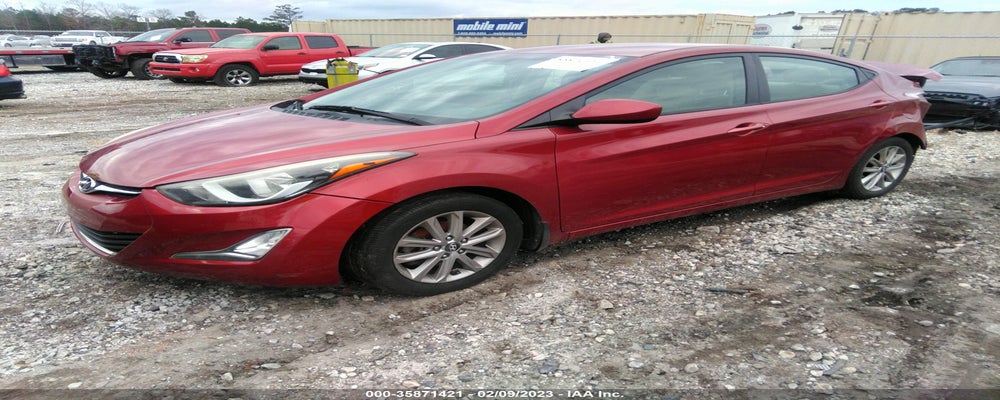 5NPDH4AE7GH690077 2016 HYUNDAI ELANTRA photo no. 2
