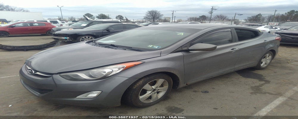 5NPDH4AE1CH062252 2012 HYUNDAI ELANTRA photo no. 2