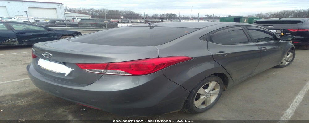 5NPDH4AE1CH062252 2012 HYUNDAI ELANTRA photo no. 4