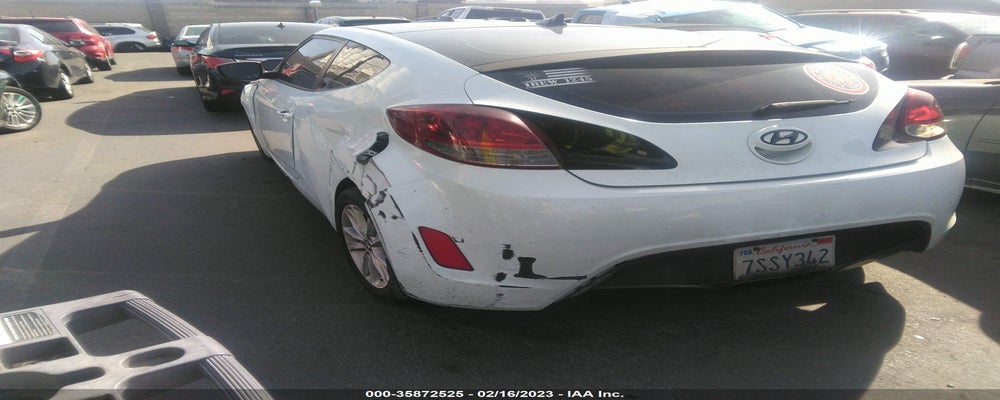 KMHTC6AD4CU073972 2012 HYUNDAI VELOSTER photo no. 3