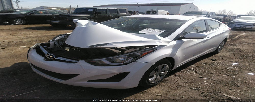 5NPDH4AE0GH718513 2016 HYUNDAI ELANTRA photo no. 2