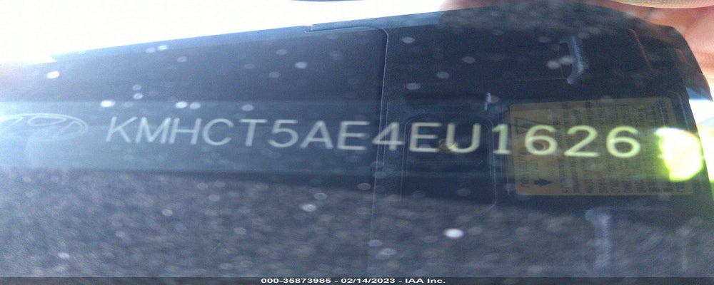 KMHCT5AE4EU162611 2014 HYUNDAI ACCENT photo no. 9