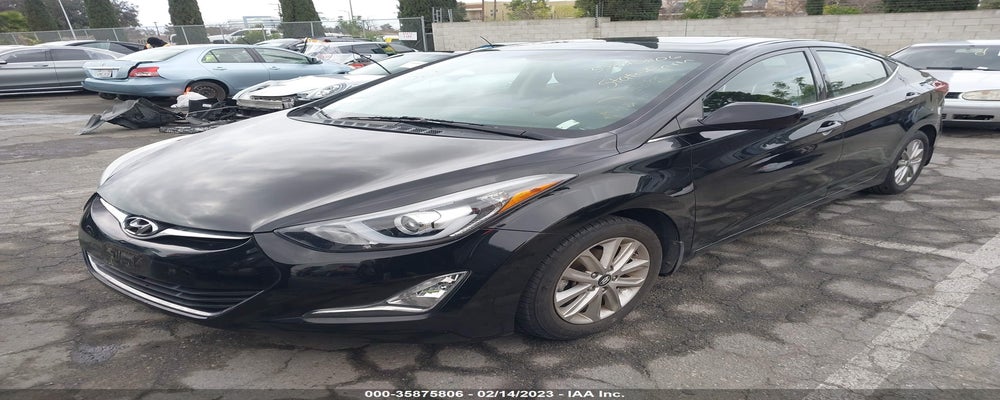 5NPDH4AEXFH609149 2015 HYUNDAI ELANTRA photo no. 2