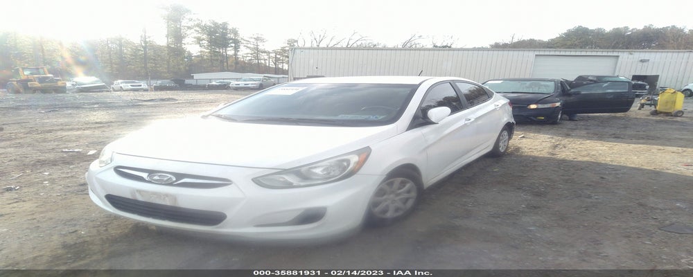 KMHCT4AE0EU617206 2014 HYUNDAI ACCENT photo no. 2