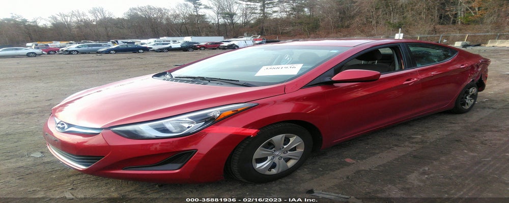 5NPDH4AE6GH779199 2016 HYUNDAI ELANTRA photo no. 2