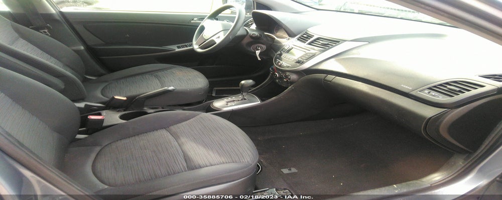 KMHCT5AE0HU345220 2017 HYUNDAI ACCENT photo no. 5