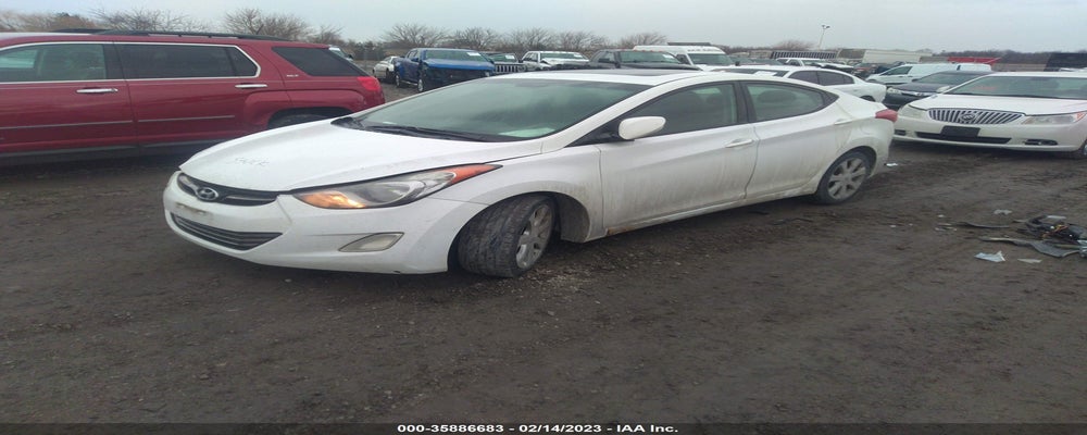 5NPDH4AE1CH083893 2012 HYUNDAI ELANTRA photo no. 2