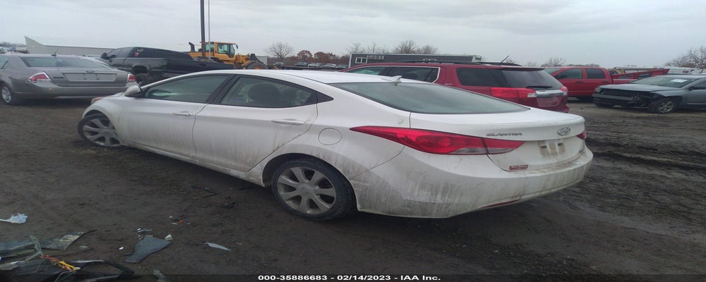5NPDH4AE1CH083893 2012 HYUNDAI ELANTRA photo no. 3