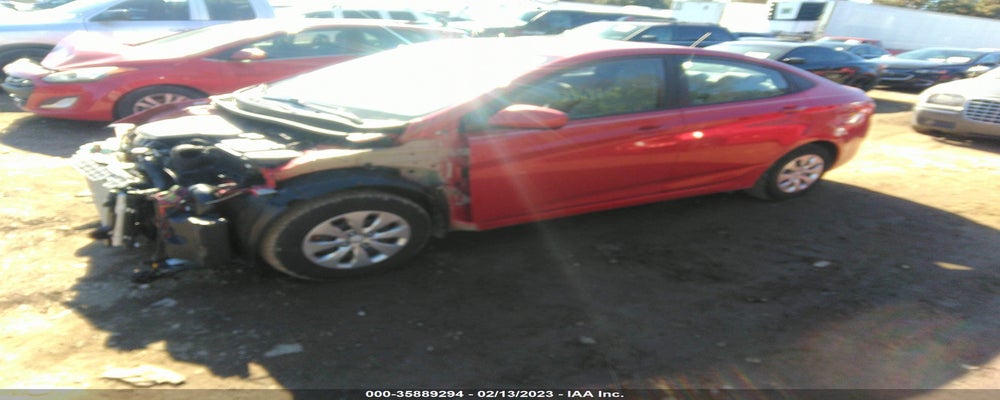 KMHCT4AEXGU083103 2016 HYUNDAI ACCENT photo no. 2