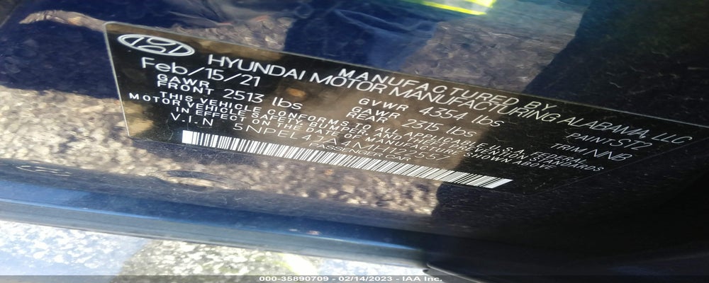 5NPEL4JA4MH122557 2021 HYUNDAI SONATA photo no. 9