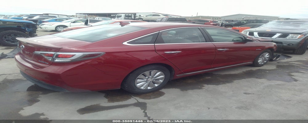 KMHE24L10GA015545 2016 HYUNDAI SONATA HYBRID photo no. 4