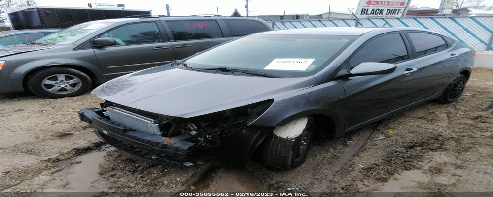 KMHCT4AE4EU657935 2014 HYUNDAI ACCENT photo no. 2