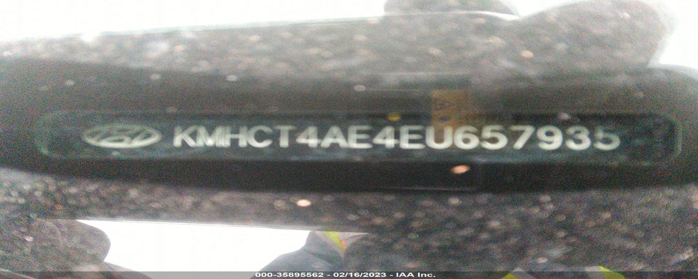 KMHCT4AE4EU657935 2014 HYUNDAI ACCENT photo no. 9