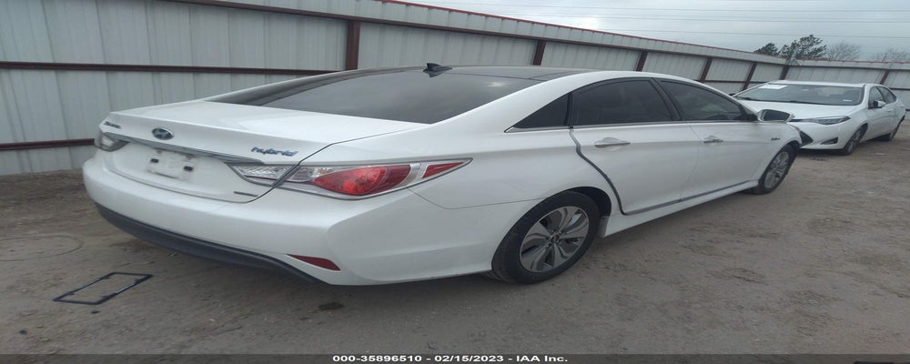 KMHEC4A41FA133337 2015 HYUNDAI SONATA HYBRID photo no. 4