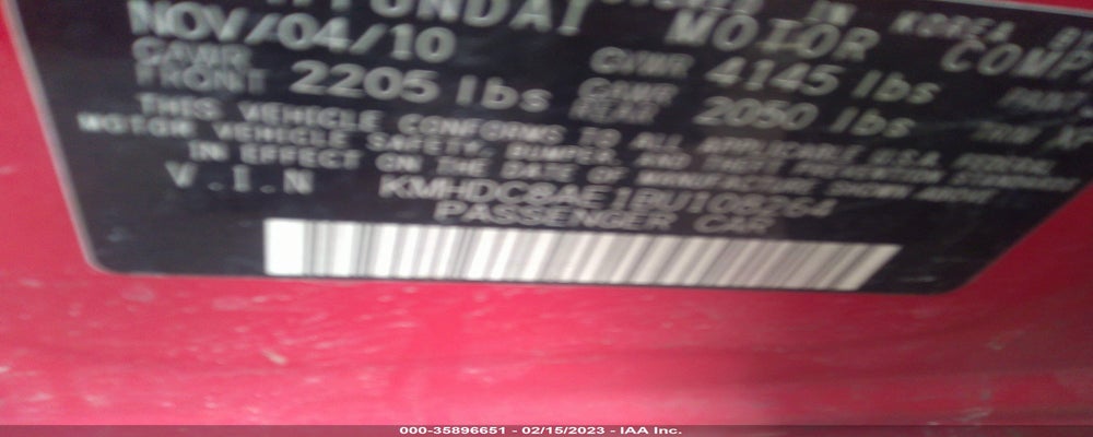 KMHDC8AE1BU108264 2011 HYUNDAI ELANTRA TOURING photo no. 9
