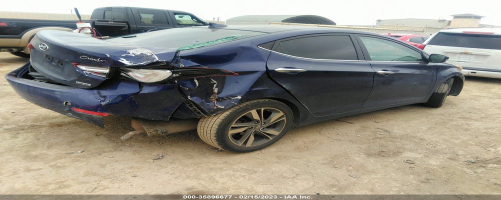 5NPDH4AE6EH460768 2014 HYUNDAI ELANTRA photo no. 4