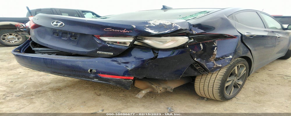 5NPDH4AE6EH460768 2014 HYUNDAI ELANTRA photo no. 6