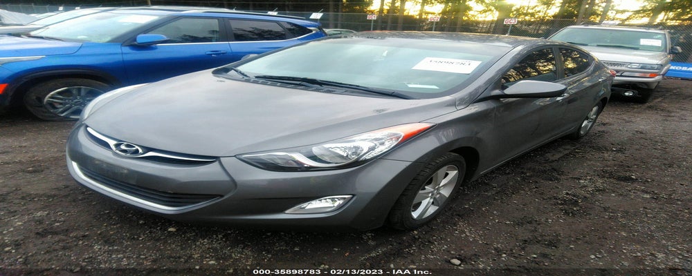 5NPDH4AE3CH127165 2012 HYUNDAI ELANTRA photo no. 2