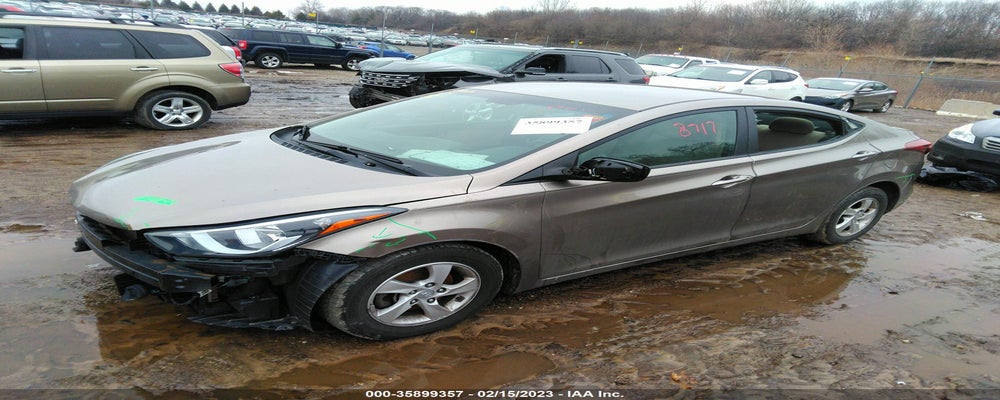 5NPDH4AE8EH546809 2014 HYUNDAI ELANTRA photo no. 2