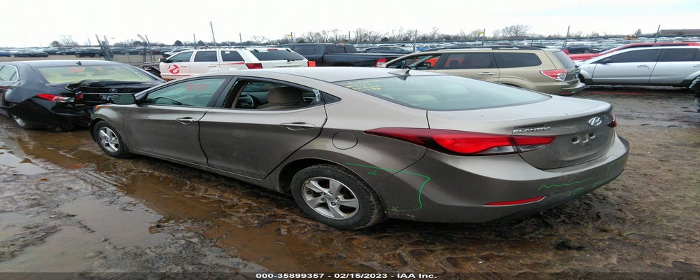 5NPDH4AE8EH546809 2014 HYUNDAI ELANTRA photo no. 3
