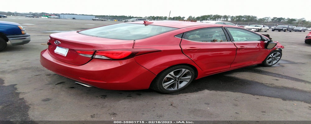 KMHDH4AH6EU036454 2014 HYUNDAI ELANTRA photo no. 4