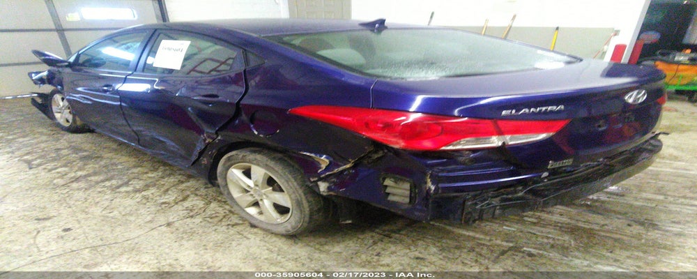 5NPDH4AEXCH136655 2012 HYUNDAI ELANTRA photo no. 3