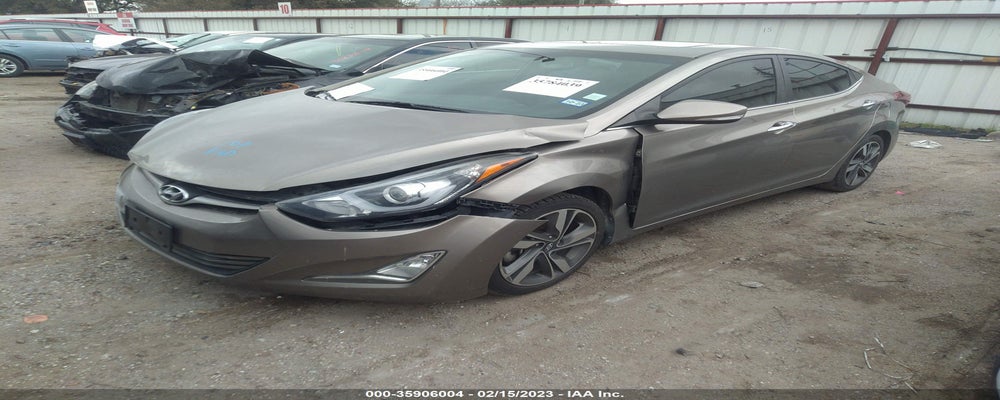 5NPDH4AE2EH487711 2014 HYUNDAI ELANTRA photo no. 2