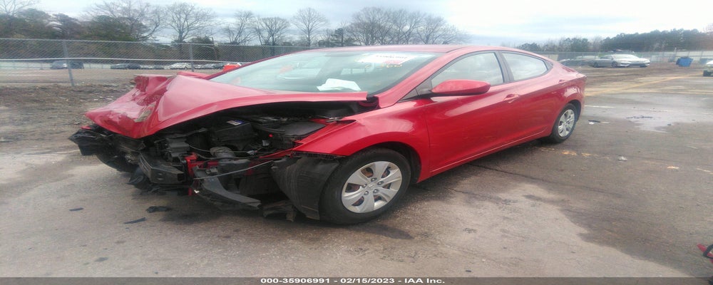 KMHDH4AE7GU532873 2016 HYUNDAI ELANTRA photo no. 2