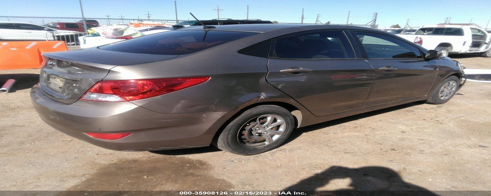 KMHCT4AE4EU742340 2014 HYUNDAI ACCENT photo no. 4