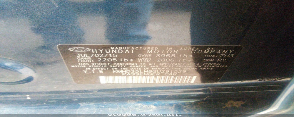 KMHD35LH8GU291529 2016 HYUNDAI ELANTRA GT photo no. 9